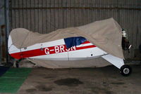 G-BRJN @ EGCJ - stored at Sherburn - by Chris Hall