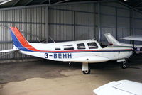 G-BEHH @ EGCJ - privately owned - by Chris Hall