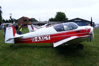 G-AXCY @ EGCJ - privately owned - by Chris Hall