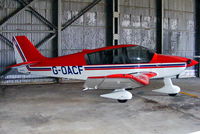 G-OACF @ EGCJ - privately owned - by Chris Hall