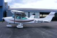 G-BHIB @ EGCJ - privately owned - by Chris Hall