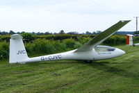 G-CJVC @ X4YR - at the York Gliding Centre, Rufford - by Chris Hall