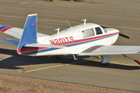 N201TS @ BVU - 1977 Mooney M20J, c/n: 24-0077 at Boulder City