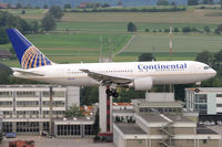 N68160 @ LSZH - Continental Airlines - by Martin Nimmervoll