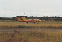 G-CVIX @ EGFH - Landing Runway 04. - by Roger Winser