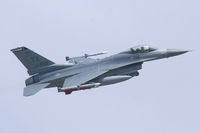 85-1458 @ NFW - 301st FW F-16 Departing NAS Fort Worth