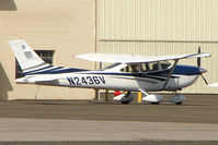 N2436V @ VGT - 2006 Cessna 182T, c/n: 18281786 at North Las Vegas - by Terry Fletcher