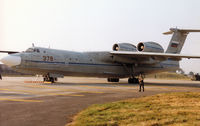 378 @ EGVA - A-40 Mermaid of the Russian Navy on display at the 1996 Royal Intnl Air Tattoo at RAF Fairford. - by Peter Nicholson