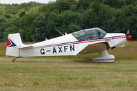 G-AXFN @ EGNA - One of the aircraft at the 2011 Merlin Pageant held at Hucknall Airfield - by Terry Fletcher