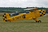 G-TAFF @ EGNA - One of the aircraft at the 2011 Merlin Pageant held at Hucknall Airfield - by Terry Fletcher