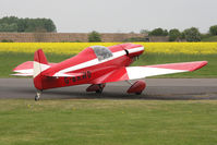 G-BKWD @ EGBR - Taylor JT-2 Titch at Breighton Airfield in April 2011. - by Malcolm Clarke