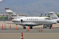 N870QS @ LAS - Netjets Hawker 800XP at Las Vegas - by Terry Fletcher