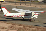 N9686T @ BVU - 1960 Cessna 210, c/n: 57486 at Boulder City - by Terry Fletcher