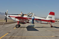 N805DG @ 67L - 2003 Air Tractor Inc AT-802A, c/n: 802A-0156 being readied for duty at Mesquite , NV - by Terry Fletcher