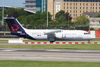 OO-DWF @ EGCC - Brussels Airlines - by Chris Hall