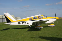 G-AVYL @ EGBR - Piper PA-28-180 Cherokee D at Breighton Airfield, UK in April 2011. - by Malcolm Clarke
