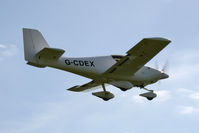 G-CDEX @ X5FB - Europa at Fishburn Airfield, UK in April 2011. - by Malcolm Clarke