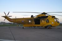 ZE369 @ EGQM - Westland Sea King HAR3 at RAF Boulmer in November 2008. - by Malcolm Clarke