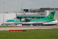 EI-REO @ EGCC - Aer Lingus regional - by Chris Hall