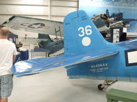 N4964W @ KPSP - Grumman F6F-5 Hellcat at the Palm Springs Air Museum, Palm Springs CA - by Ingo Warnecke