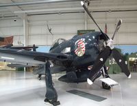 N700A @ KPSP - Grumman G-58B Gulfhawk (civilian F8F Bearcat) at the Palm Springs Air Museum, Palm Springs CA - by Ingo Warnecke