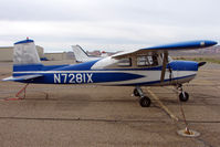 N7281X @ CNY - 1961 Cessna 150B, c/n: 15059381 at Moab - by Terry Fletcher