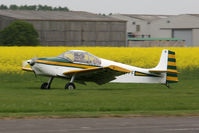 G-AYFF @ EGBR - Rollason Druine D62B Condor at Breighton Airfield, UK in April 2011. - by Malcolm Clarke