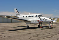 N977AA @ BDG - 1972 Beech C90, c/n: LJ-555 at Blanding UT - by Terry Fletcher