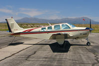 N6449N @ BDG - 1982 Beech B36TC, c/n: EA-298 at Blanding UT - by Terry Fletcher