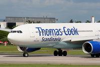 OY-VKF @ EGCC - Thomas Cook Airlines Scandinavia - by Chris Hall