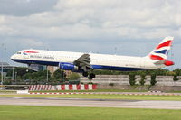 G-EUXE @ EGCC - British Airways - by Chris Hall