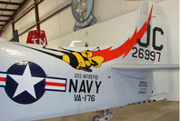 126997 @ 40G - Douglas AD-4, c/n: 126997 at Planes of Fame Museum , Valle AZ - by Terry Fletcher