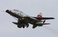 N2011V @ YIP - F-100F