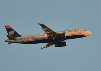 N677AW @ KLAS - Taken over McCarran International Airport. - by Eleu Tabares