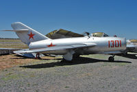 1301 @ 40G - Mikoyan Gurevich MIG 15 Fagot, c/n: 5058 at planes of Fame Museum Valle , AZ - by Terry Fletcher
