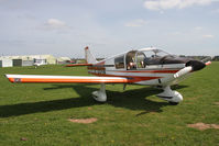 G-BBAW @ X5FB - Robin HR100-210 Safari II at Fishburn Airfield, UK in April 2011. - by Malcolm Clarke