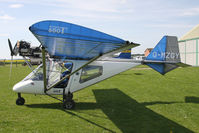 G-MZGY @ X5FB - Thruster T600N at Fishburn Airfield in April 2011. - by Malcolm Clarke