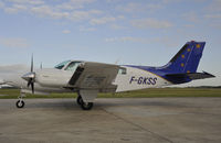 F-GKSS @ LFPN - WIng rego, rarely seen by the pilot!