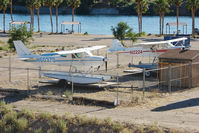 N2224 - 1968 Piper PA-18-150, c/n: 18-8651 at Mohave Country Park , Bullhead - by Terry Fletcher