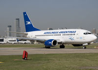 LV-BNS @ SABE - Taxi to RWY 13.