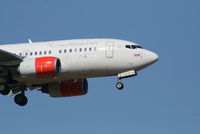 LN-RRY @ EBBR - Arrival of flight SK4743 to RWY 02 - by Daniel Vanderauwera
