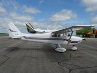 N7762T @ KAXN - Cessna 172A Skyhawk on the line. - by Kreg Anderson