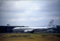 553134 @ EGQS - NKC-135A of the US Navy's Fleet Electronic Warfare Support Group [FEWSG] active at RAF Lossiemouth during Exercise Ocean Venture in August 1981. - by Peter Nicholson