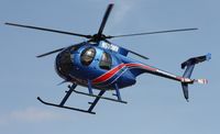 N500MV - Hughes 369D at Heliexpo Orlando - by Florida Metal