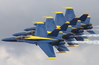 161969 @ NIP - Blue Angels F-18A - by Florida Metal