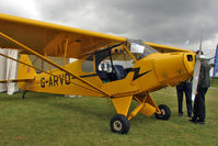 G-ARVO @ EGBK - exibited at 2011 AeroExpo at Sywell - by Terry Fletcher