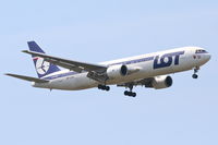 SP-LPA @ KORD - LOT Boeing 767-35D (ER), LOT1 arriving from EPWA (Warsaw), on approach RWY 10 KORD. - by Mark Kalfas