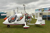 G-CGSD @ EGBK - 2010 Magni Gyro M16C, c/n: 16-10-6084 exhibited at 2011 AeroExpo at Sywell