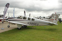 N395EU @ EGBK - Hawker Beechcraft Corp G36, c/n: E-3951 displayed at 2011 AeroExpo at Sywell - by Terry Fletcher