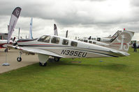 N395EU @ EGBK - Hawker Beechcraft Corp G36, c/n: E-3951 displayed at 2011 AeroExpo at Sywell
